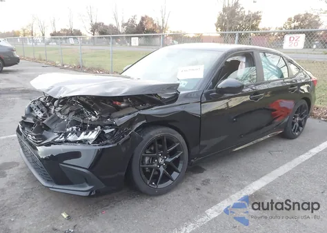 2023 Honda Civic Sport z USA, uszkodzony, nr VIN 2HGFE2F5XPH545950